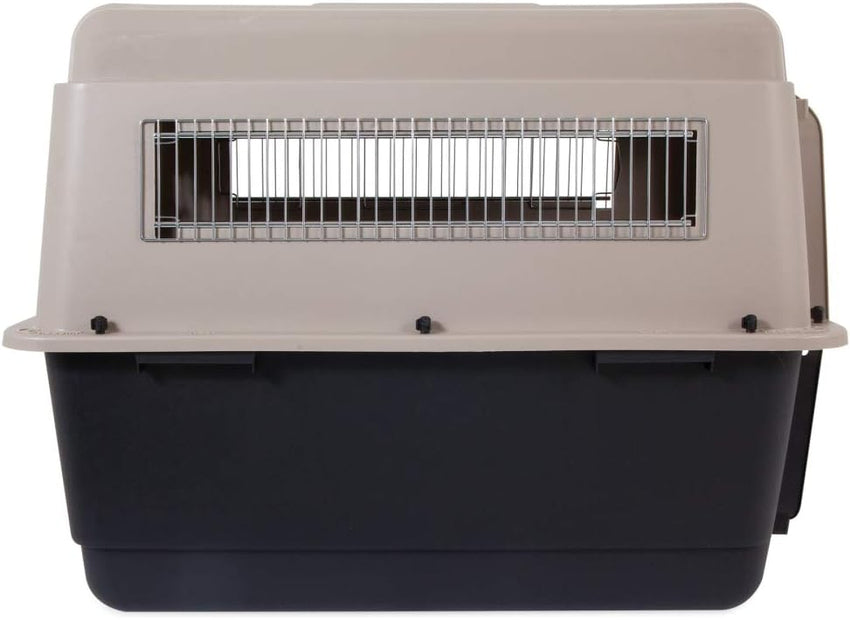 Petmate Ultra Vari Dog Kennel for Extra Large Dogs (Durable. Heavy Duty Dog Travel Crate. Made with Recycled Materials. 48 in. Long) 90 to 125 lbs. Made in USA