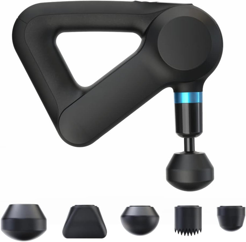TheraGun Elite Ultra-Quiet Percussion Massage Gun for Deep Tissue Muscle Pain Relief. Handheld Electric Massager Perfect for Neck. Back. and Full Body Tension. Bluetooth and USB-C Charging. 5th Gen