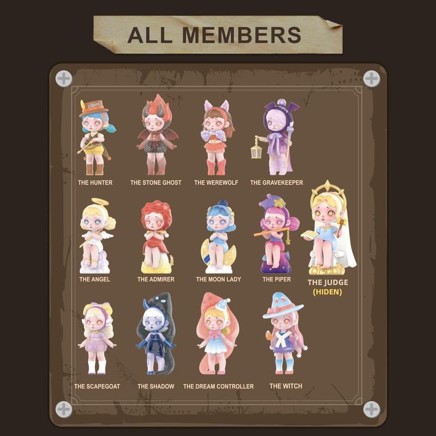 12-Pack Blind Box. Fashion Trendsetters Series Cute Blind Box Action Figures Popular Collectible Toys Birthday Halloween Christmas Gifts