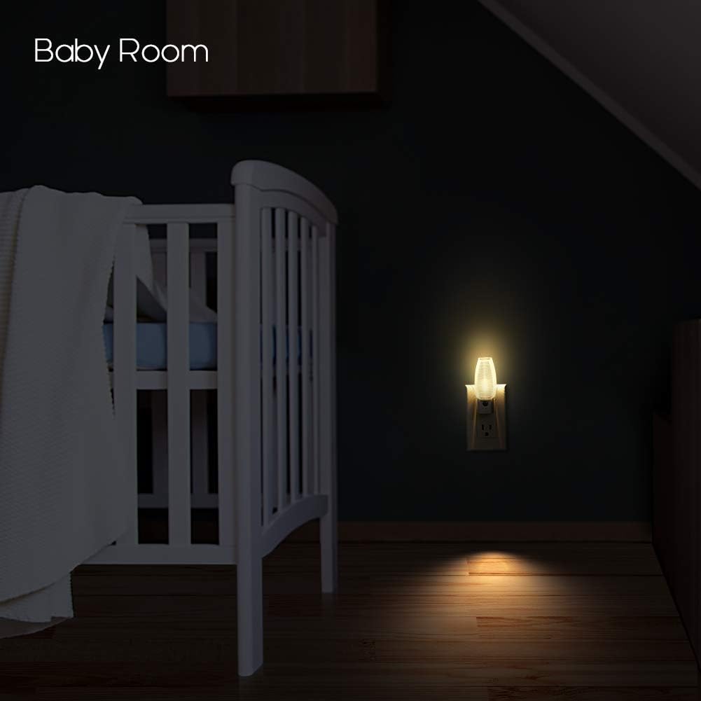 Plug in Night Light. Warm White LED Nightlight