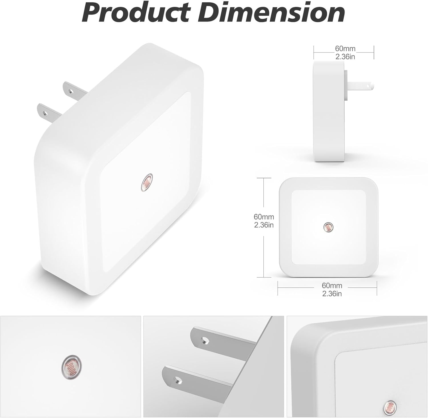 Night Lights Plug into Wall 8-Pack