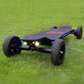 Electric Skateboard 4000 Watts | 12S3P | 35 mph | 22 Mile Range | 6 Wheels | Cool Lights |