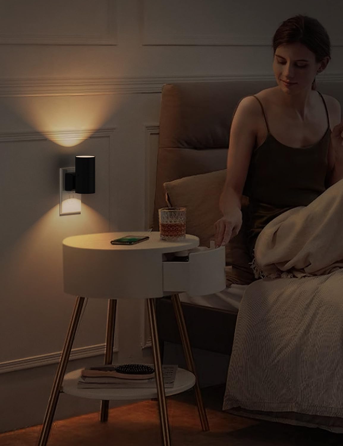 Modern Night Lights Plug into Wall
