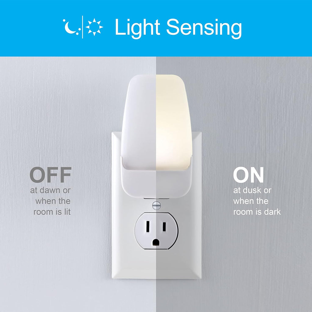 LED Night Light. Plug-in. Dusk to Dawn Senso