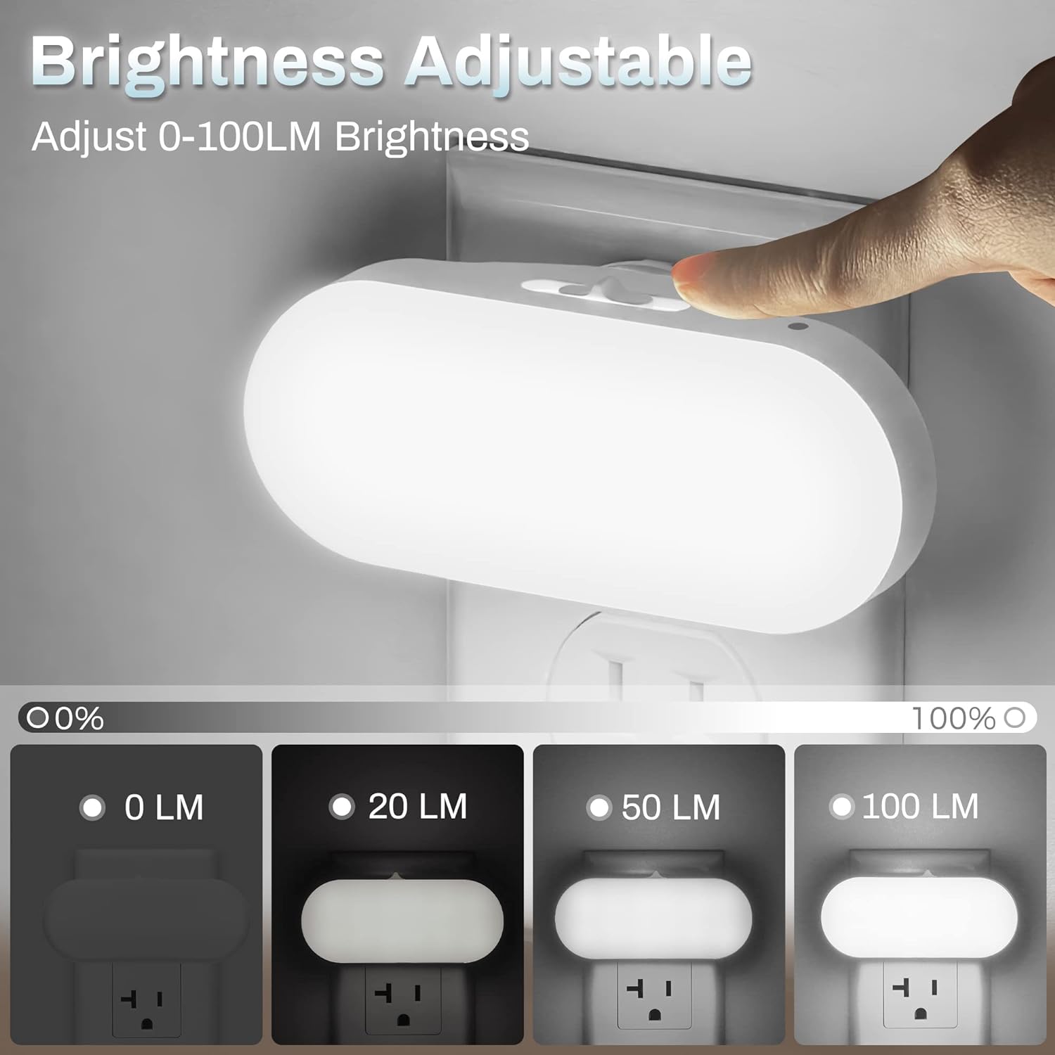 Led Night Light - Plug into Wall