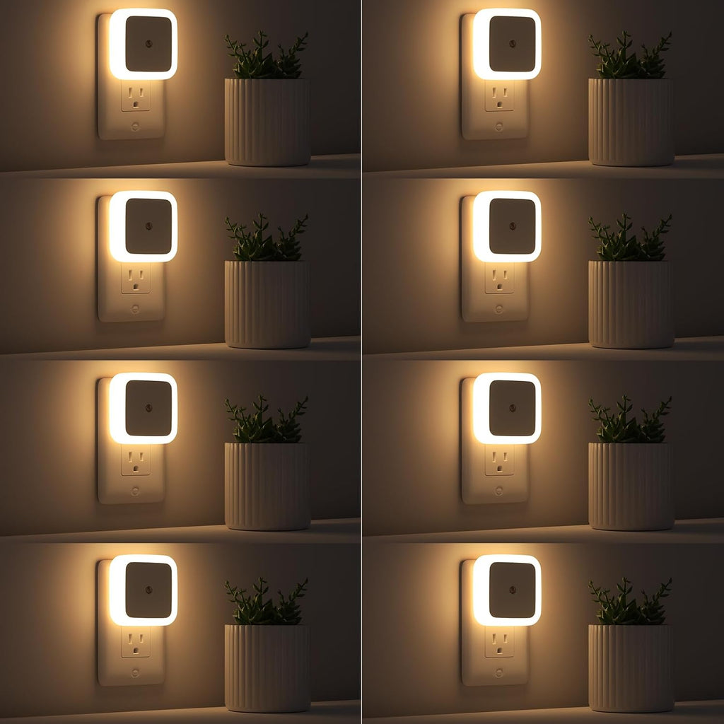 Night Lights Plug into Wall 8-Pack