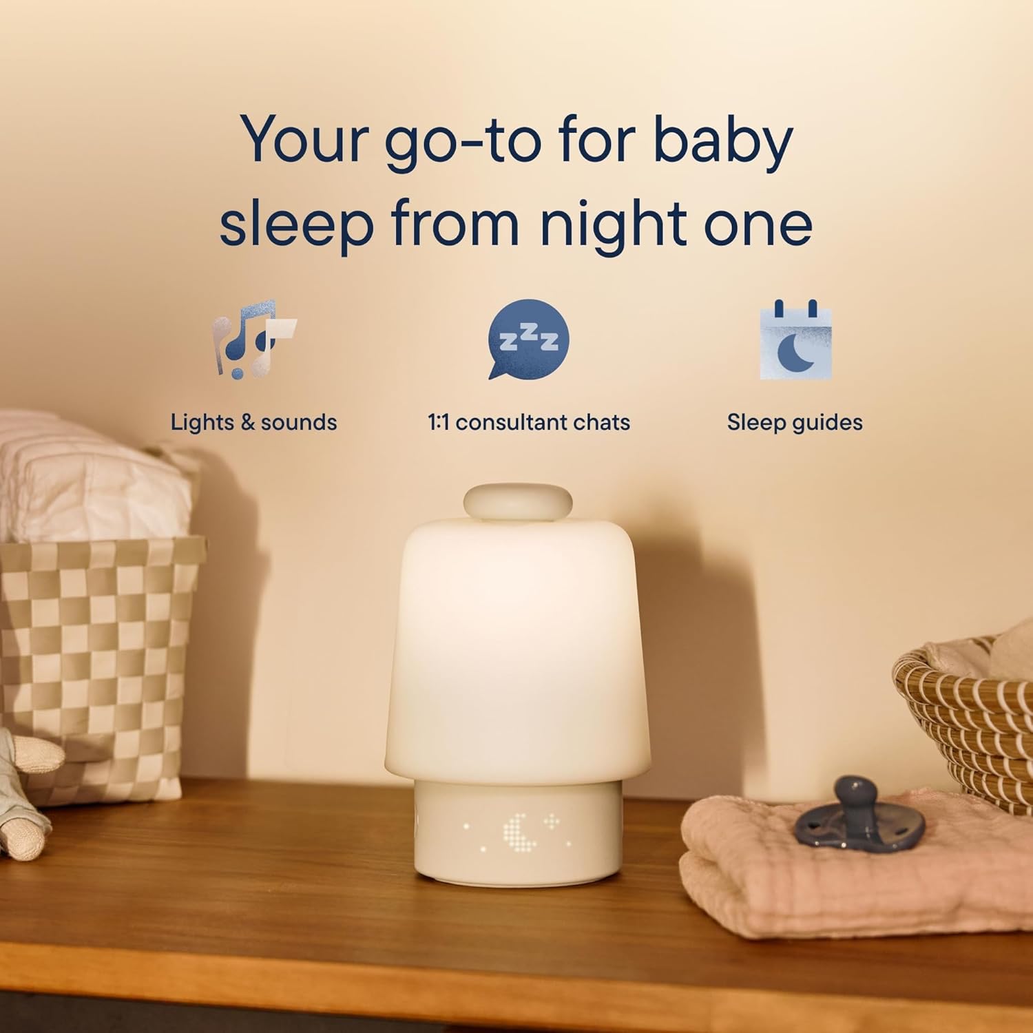 Baby Sound Machine. Night Light