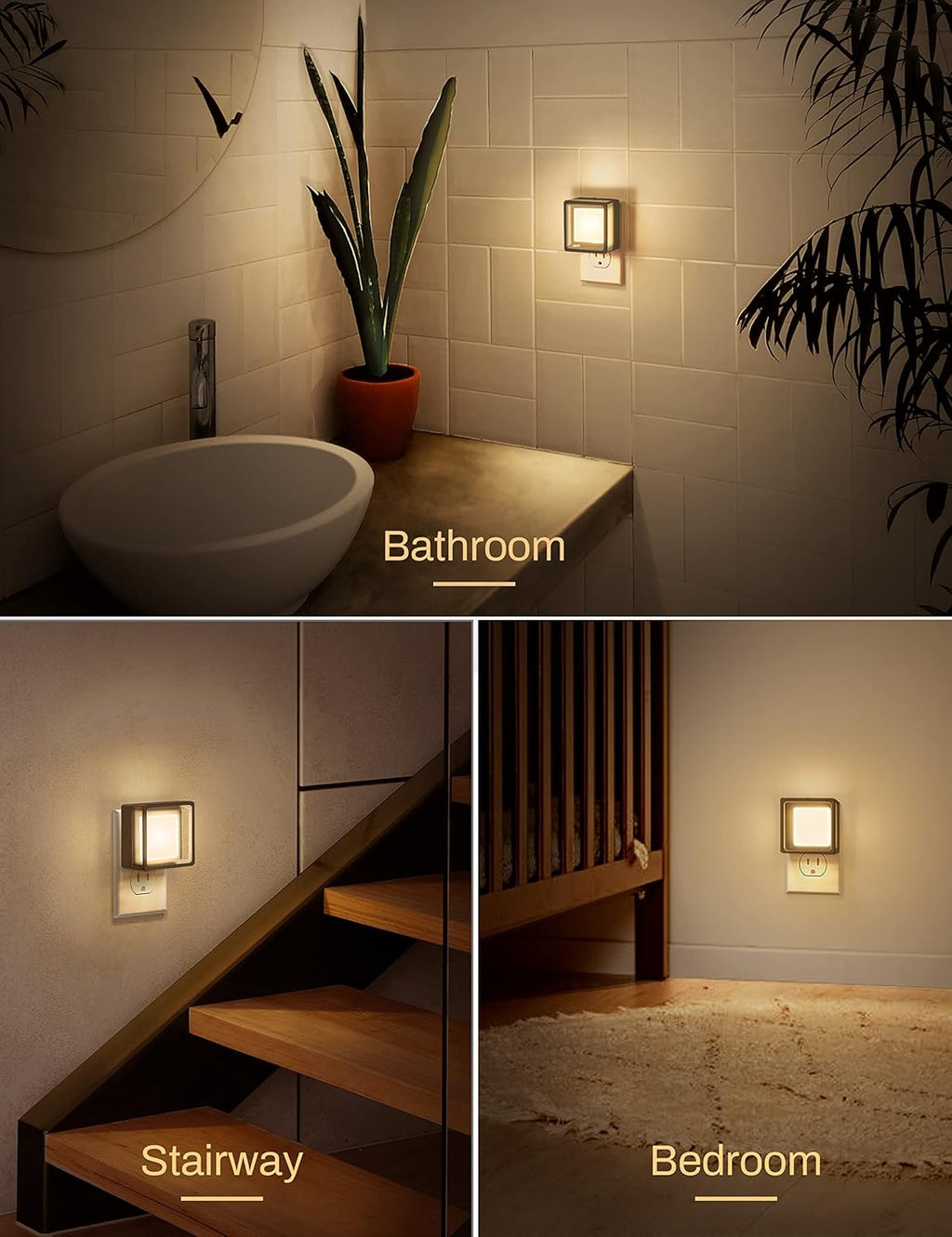 LED Night Light. Night Lights Plug Into Wall [2 Pack]