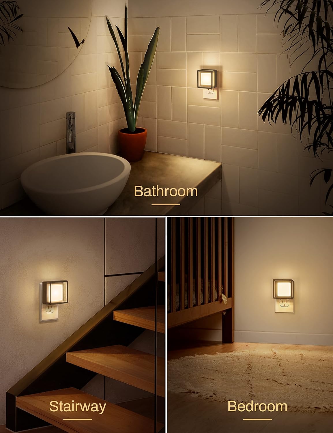 LED Night Light. Night Lights Plug Into Wall [2 Pack]
