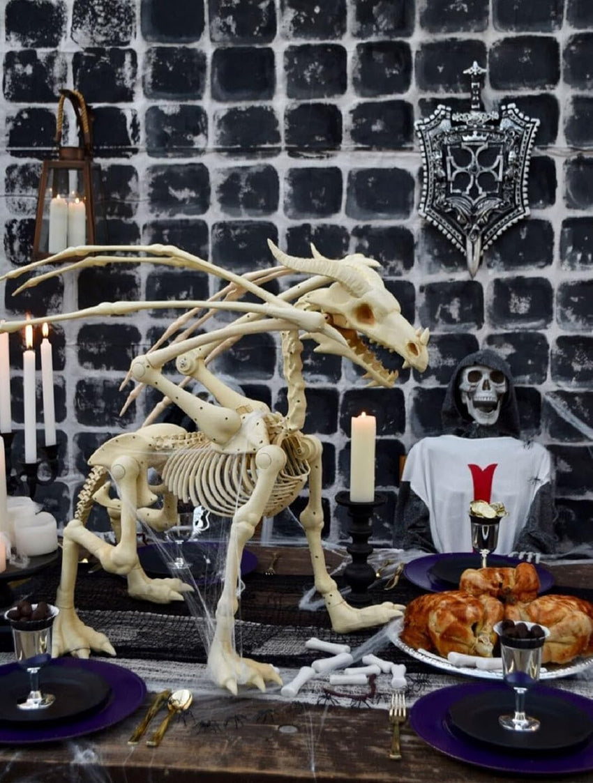 Large 4ft pterosaur skeleton. halloween decoration