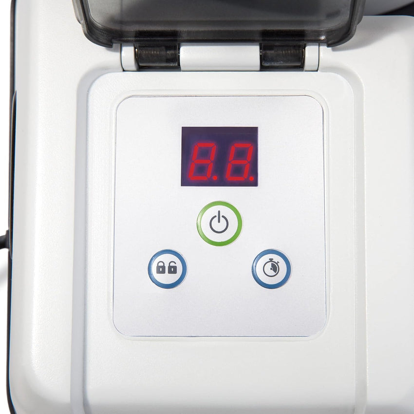 Intex 26651EG Krystal Clear 16 Inch 3.000 GPH Above Ground Pool Sand Filter Pump with Automatic Timer. GFCI. and 6 Function Control. Gray