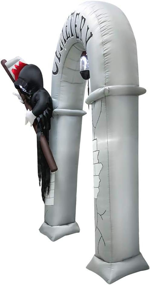 Halloween Inflatable Grim Reaper's Arch. 7.8 ft.