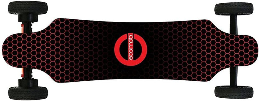 Electric Skateboard 4000 Watts | 12S3P | 35 mph | 22 Mile Range | 6 Wheels | Cool Lights |