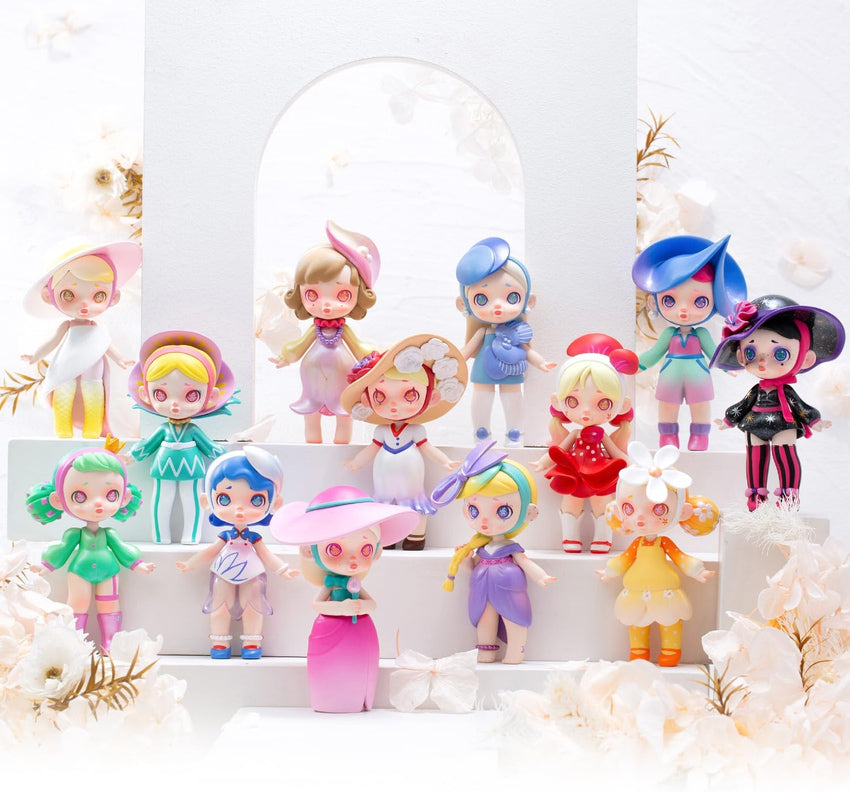 12-Pack Blind Box. Fashion Trendsetters Series Cute Blind Box Action Figures Popular Collectible Toys Birthday Halloween Christmas Gifts